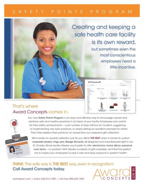 healthcare safety rewards program